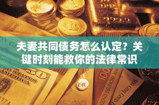 武汉夫妻共同债务怎么认定？关键时刻能救你的法律常识