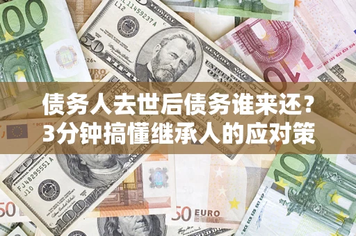 武汉债务人去世后债务谁来还？3分钟搞懂继承人的应对策略
