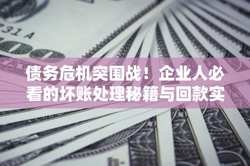 武汉债务危机突围战！企业人必看的坏账处理秘籍与回款实战指南