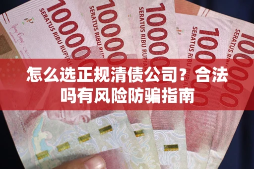 武汉怎么选正规清债公司？合法吗有风险防骗指南
